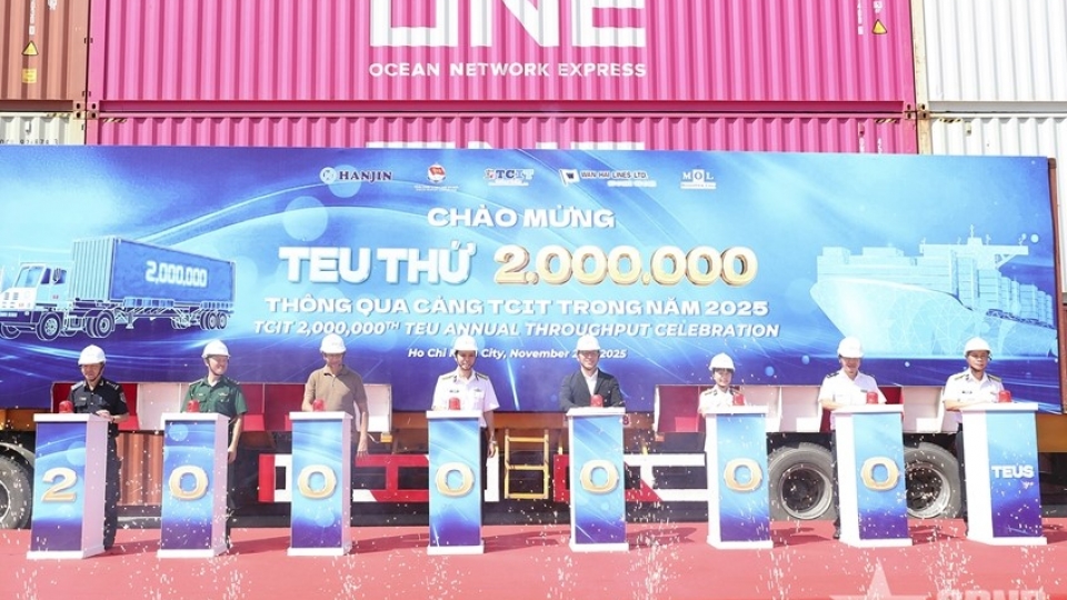 Tan Cang – Cai Mep Int’l Terminal surpasses 2 million TEUs for third time